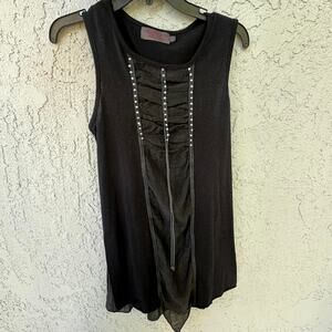 Y2k black dress